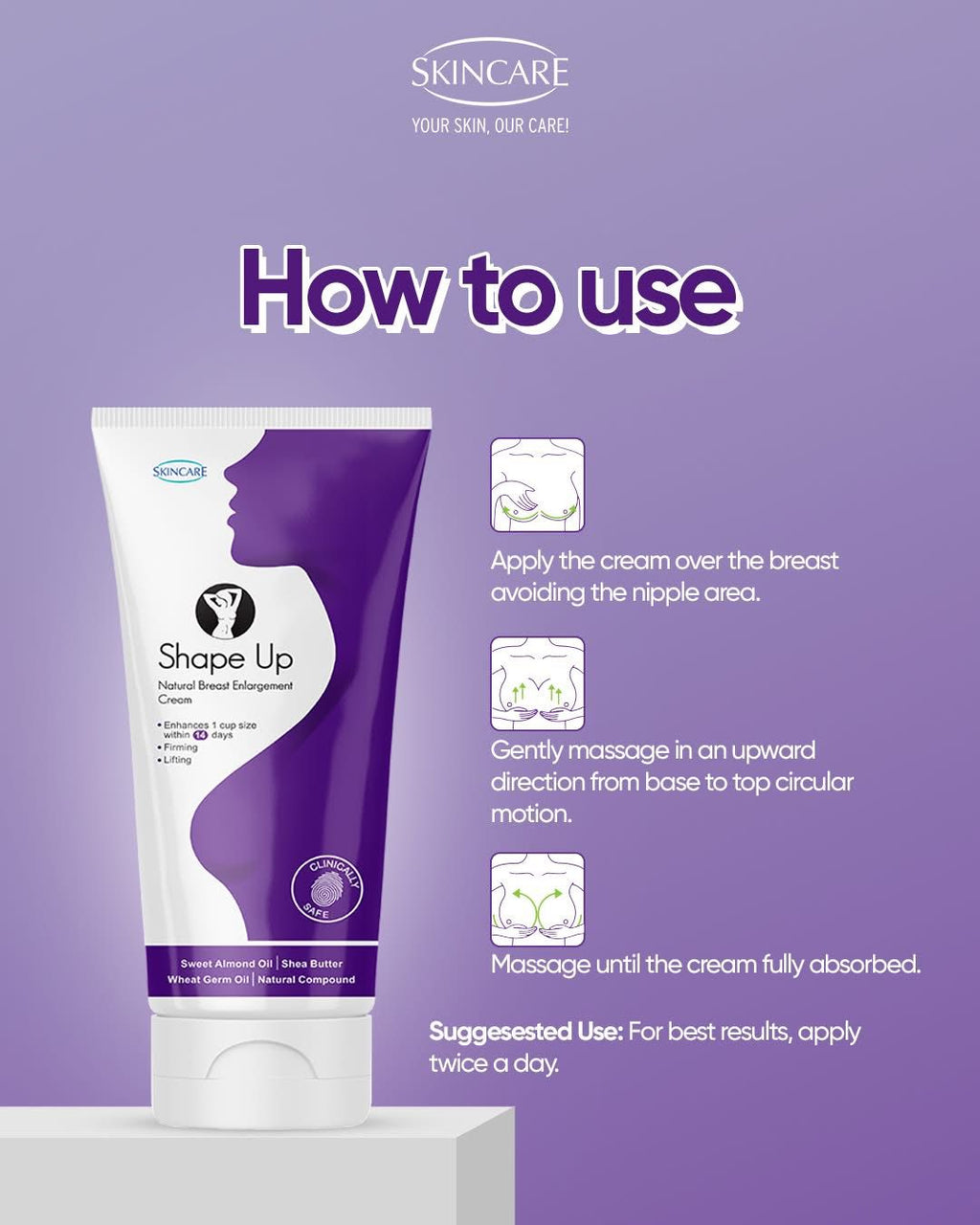 SHAPE UP Enlargement Cream